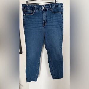 Good American Good Legs Skinny Leg Jeans Plus Size 20